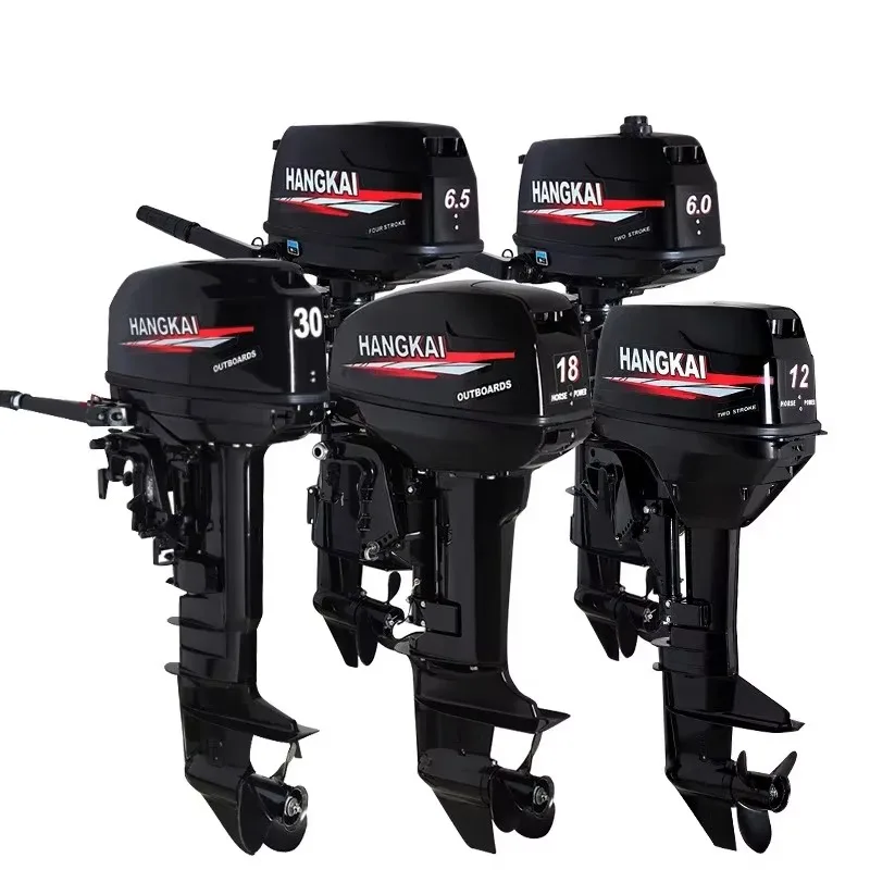 Fishing Boat Outboard Motor - ボート用ブラシレス電動船外機,4ストローク,2ストローク,3.5,4 6 12 18 30 40hp