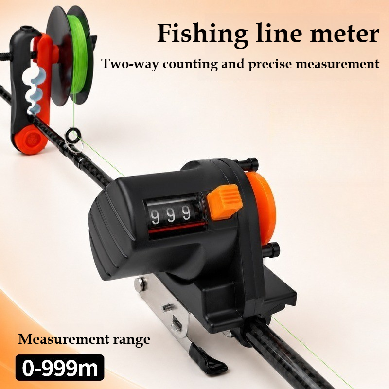 Fishing Boat Depth Finder - デジタル釣り糸カウンター 0-999M 深度測定器 長さ測定ツール 釣り道具 海釣り