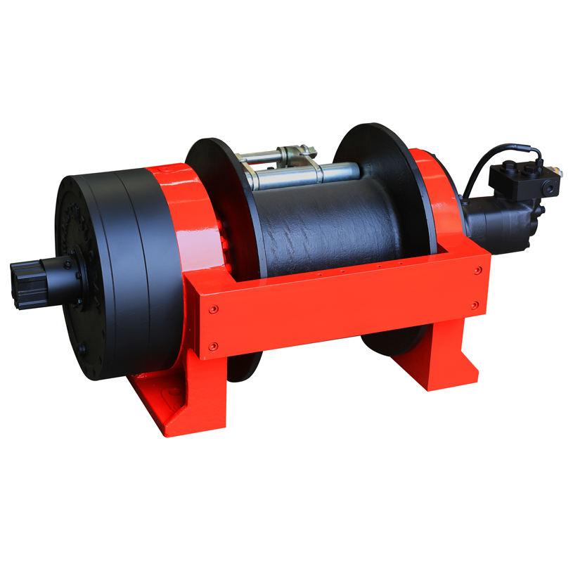 Fishing Boat Anchor Winch - トラクター/アンカー/掘削機/エビ漁船/漁網用シングルドラム油圧ウインチ