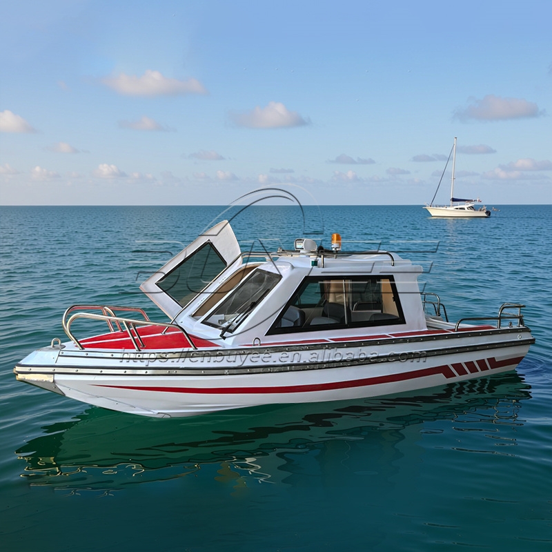 17.6フィート/5.38メートル高速キャビンフィッシングボ - Fishing Boat Aluminum のレビューと価格