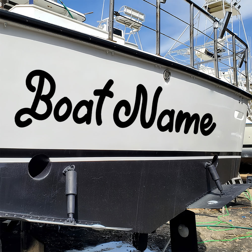 1PCボートステッカー カスタム防水DIY釣りボートヨット  - Fishing Boat Oar のレビューと価格